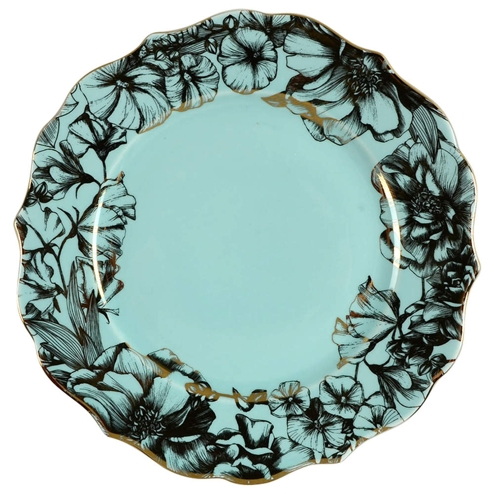 Garden Playtime Dinner Plate by 222 Fifth (PTS)-1