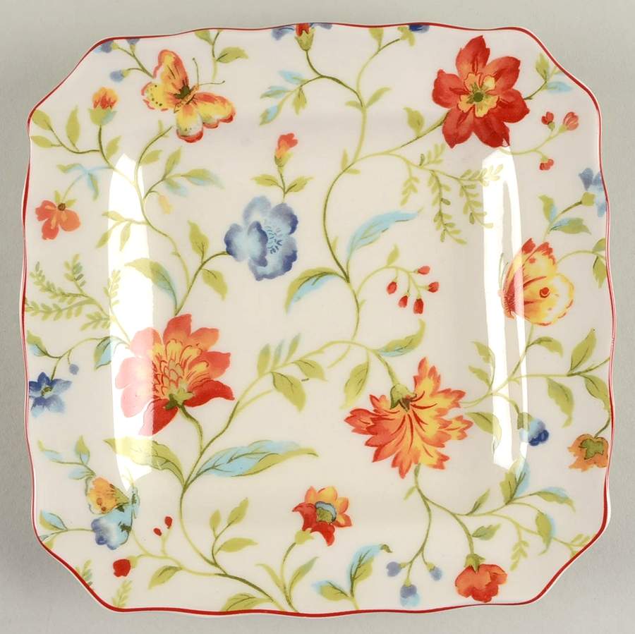 Attadale Square Salad Plate by 222 Fifth (PTS)-1