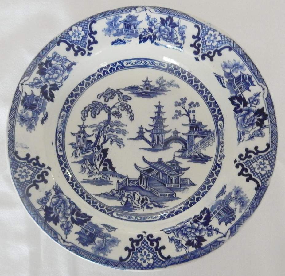 Shanghai Rim Soup Bowl by Adams China-1