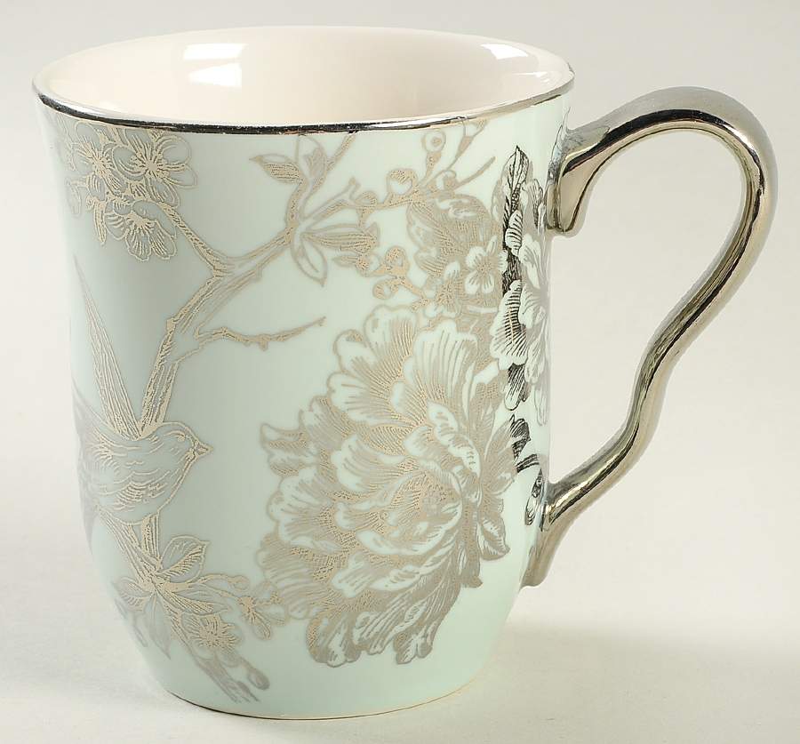 Adelaide Green and Silver Mug by 222 Fifth (PTS)-1