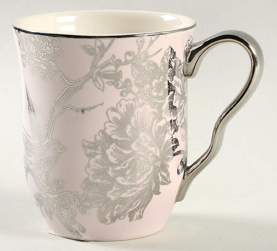 Adelaide Pink and Silver Mug by 222 Fifth (PTS)-1