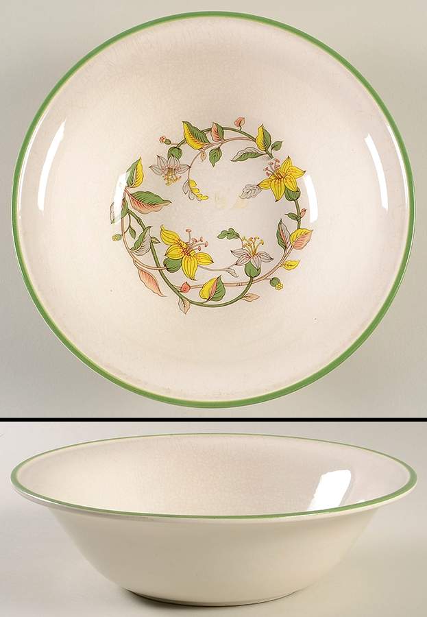 Oleander 9" Round Vegetable Bowl by Arklow-1