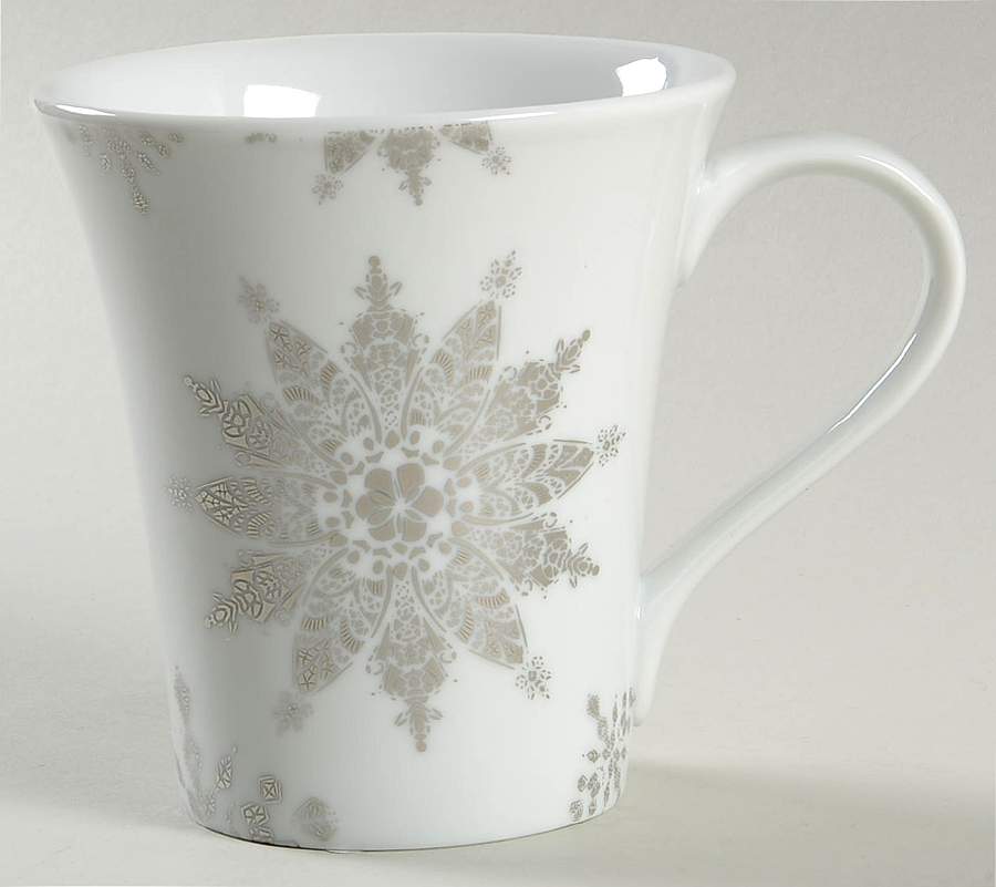 Lace Snowflake Mug by 222 Fifth (PTS)-1