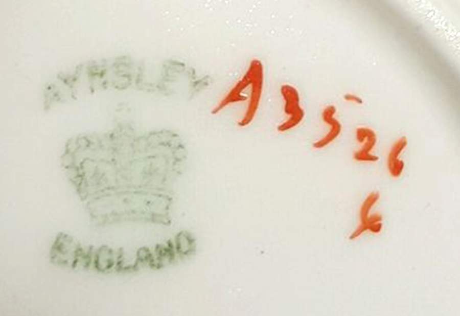A3526 Saucer by John  Aynsley & Sons-1