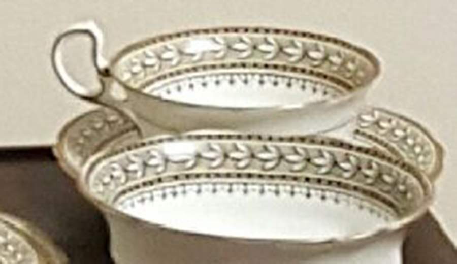 A3526 Footed Cup & Saucer Set by John  Aynsley & Sons-1