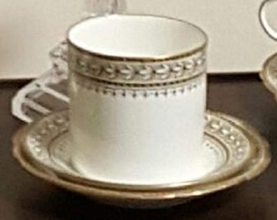 A3526 Flat Cup & Saucer Set by John  Aynsley & Sons-1