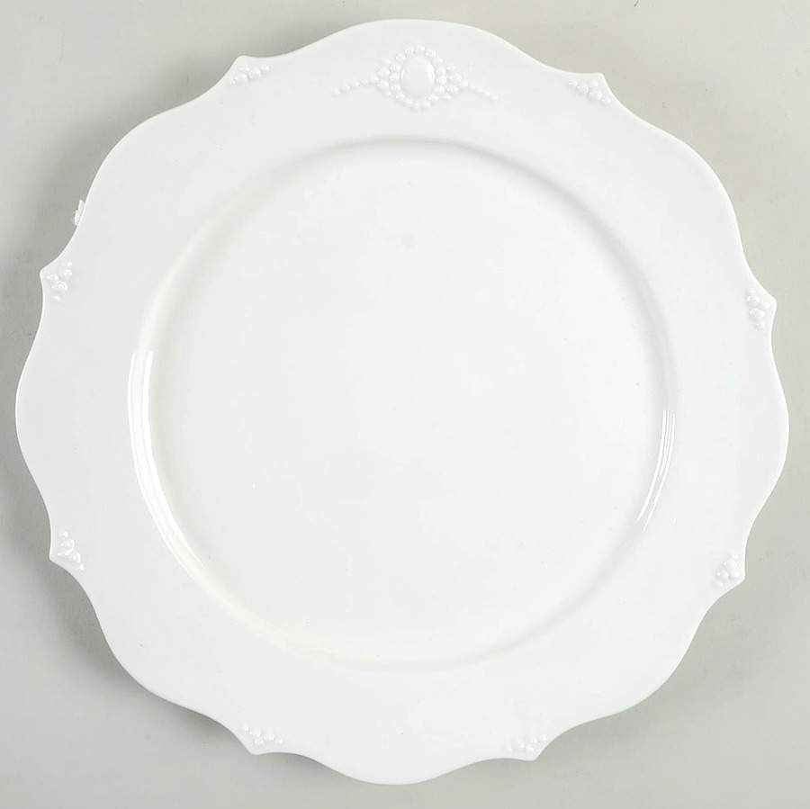 Ville Fleur Dinner Plate by Anthropologie-1