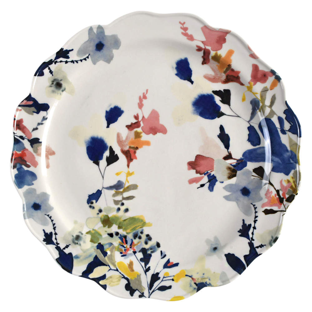Wildflower Study Dinner Plate by Anthropologie-1
