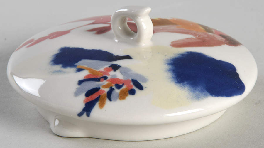 Wildflower Study Lid for Teapot by Anthropologie-1