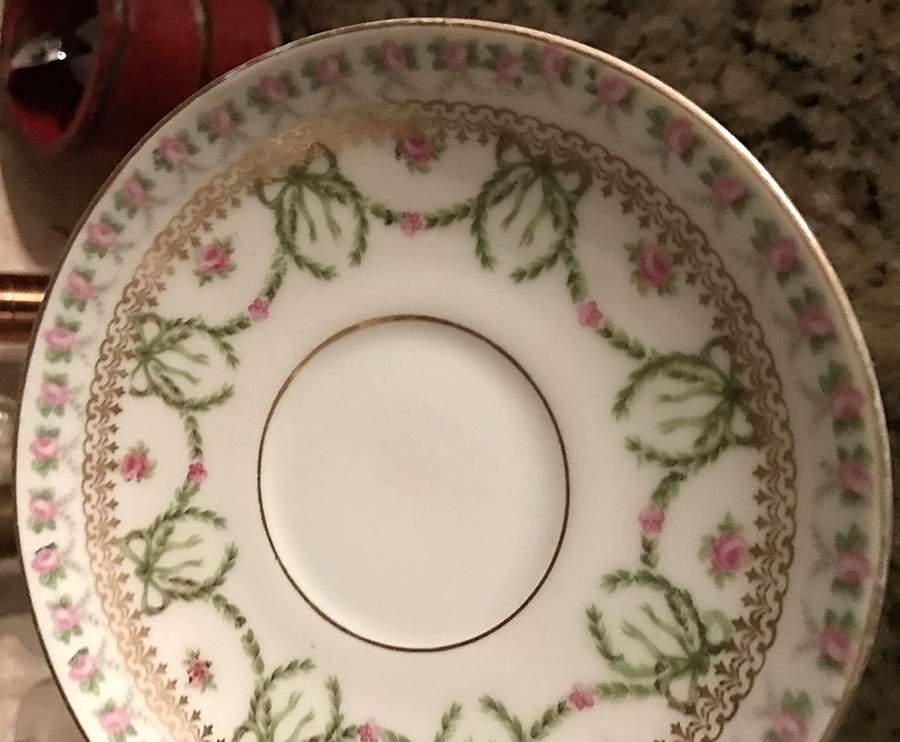 AUS487 Saucer for Bouillon Cup by Austria-1