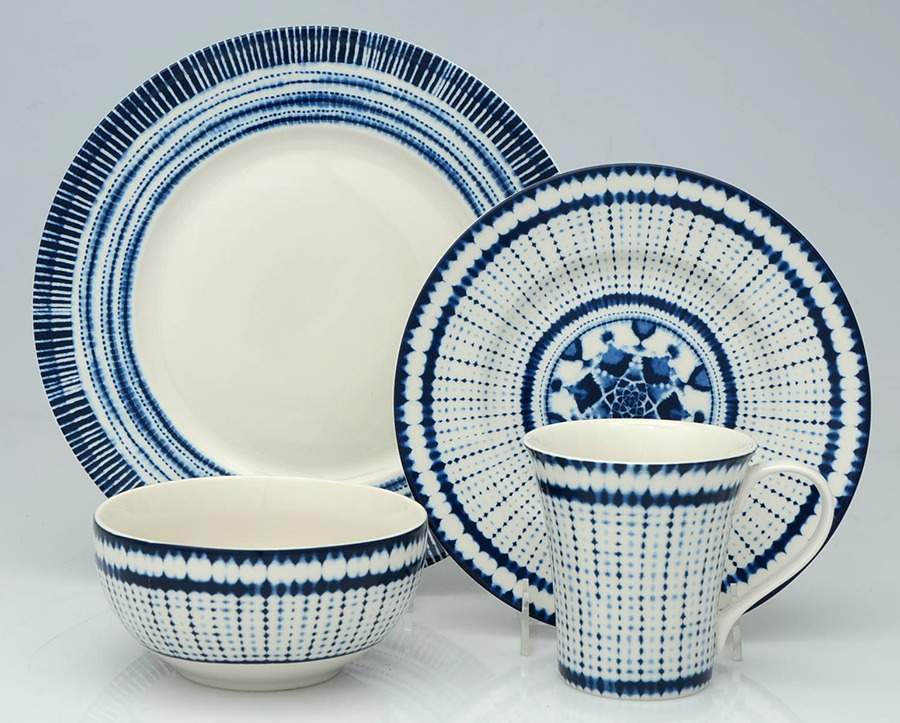 Shibori 16 Piece Set by 222 Fifth (PTS)-1
