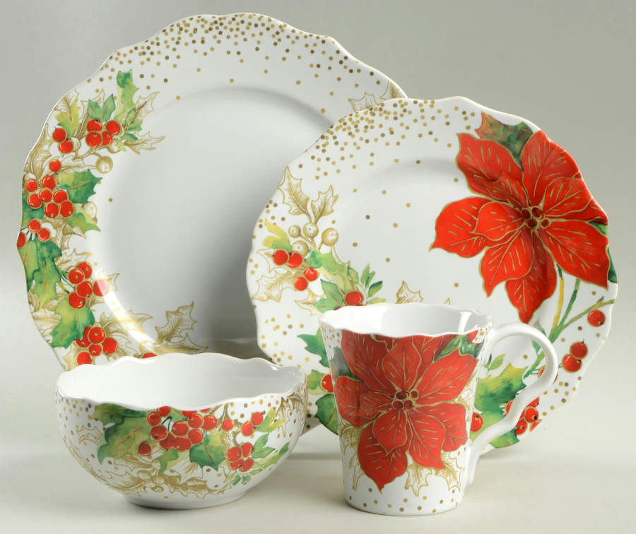 Winter Confetti 4 Piece Place Setting by 222 Fifth (PTS)-1