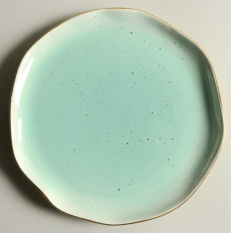 A7D8 Seafoam Green Salad Plate by Arlington Designs-1