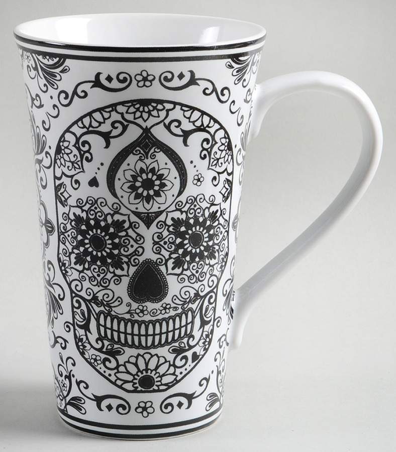 La Calavera Latte Mug by 222 Fifth (PTS)-1