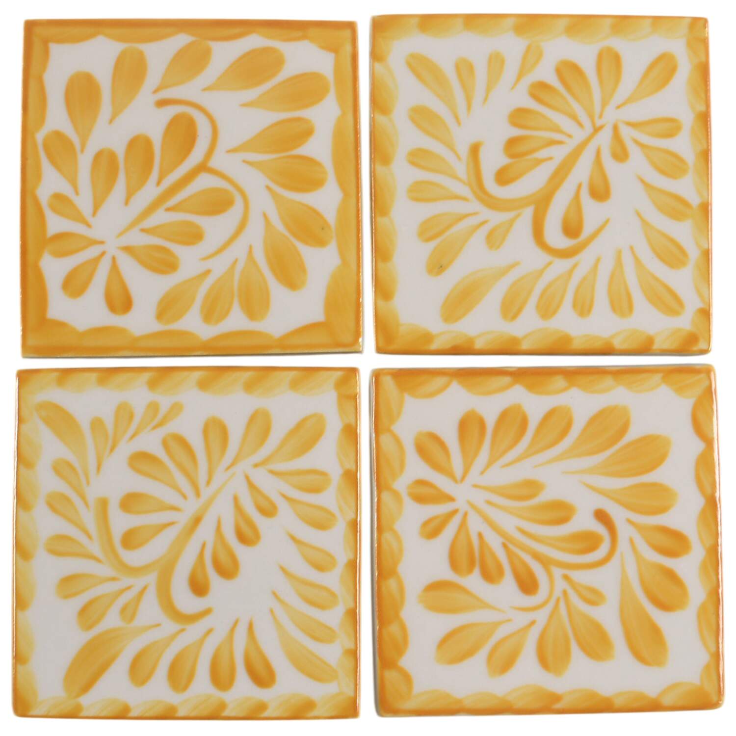 Puebla Sand Dune Coaster - Set of 4 by Anfora (Mexico)-1