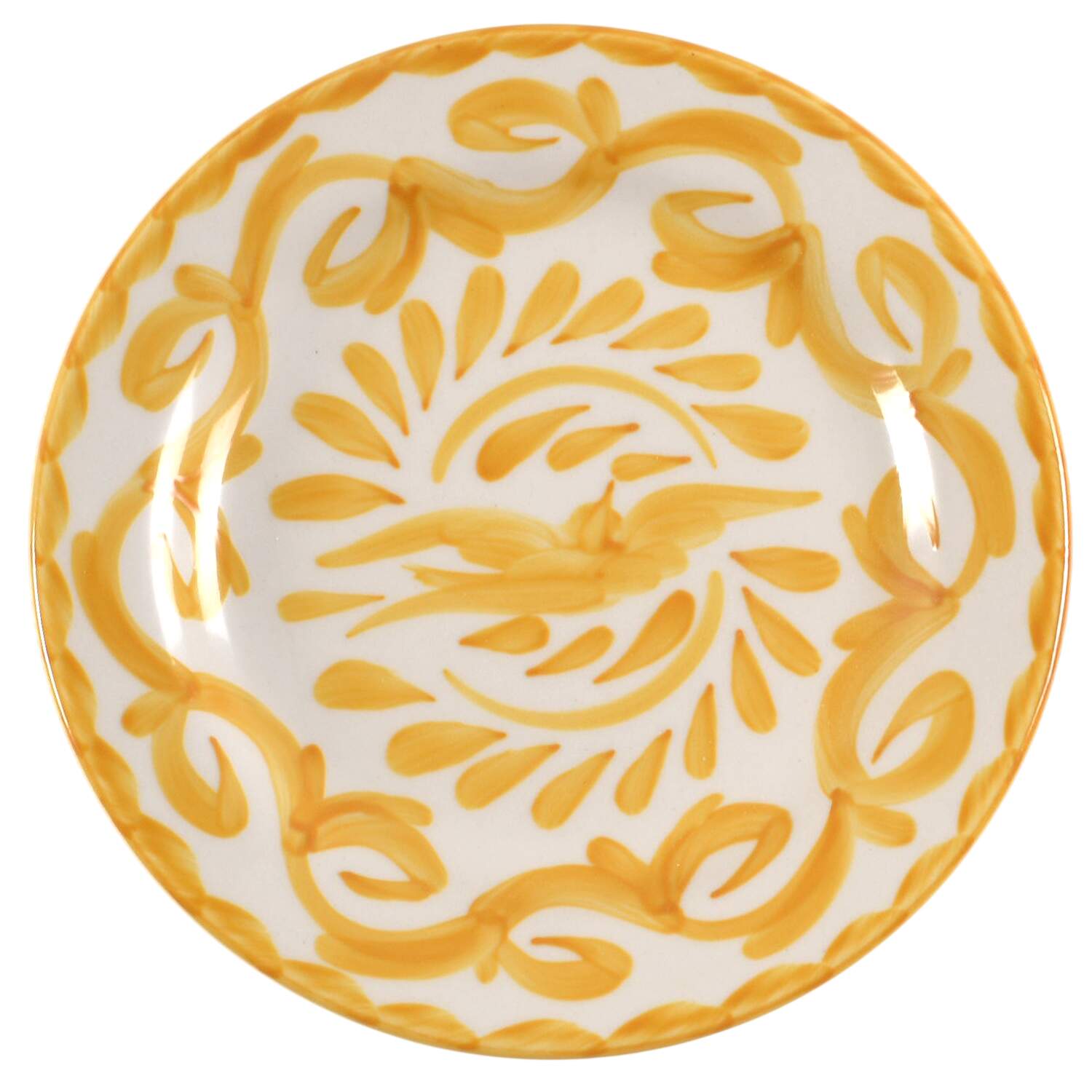 Puebla Sand Dune Salad Plate by Anfora (Mexico)-1