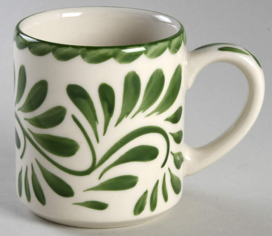 Puebla Palm Leaf Mug by Anfora (Mexico)-1
