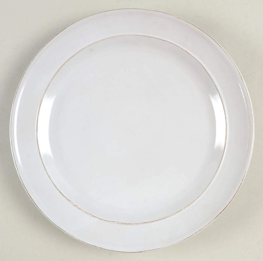 Olivia White Salad Plate by American Atelier-1