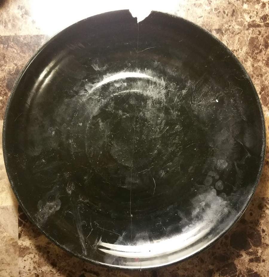 Flip Flop Black Salad Plate by 222 Fifth (PTS)-1
