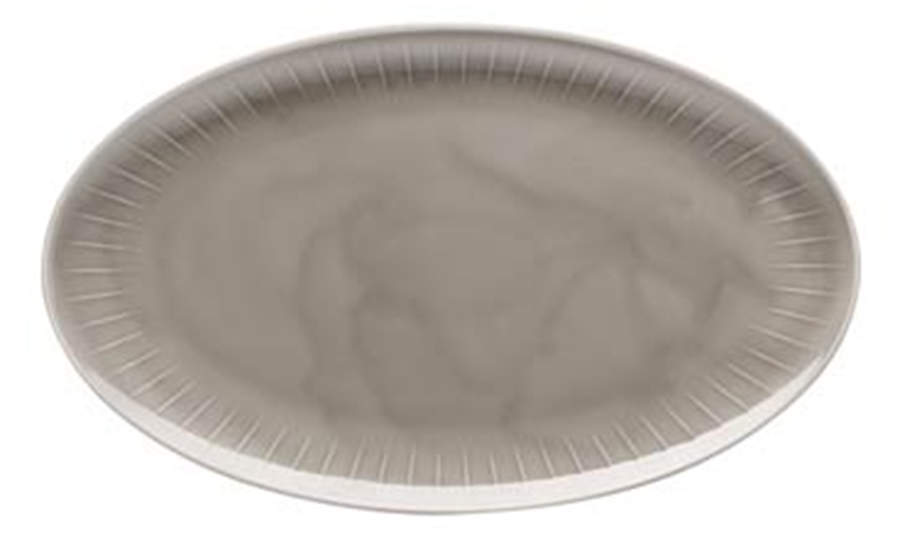 Joyn Grey 15" Oval Serving Platter by Rosenthal - Continental-1