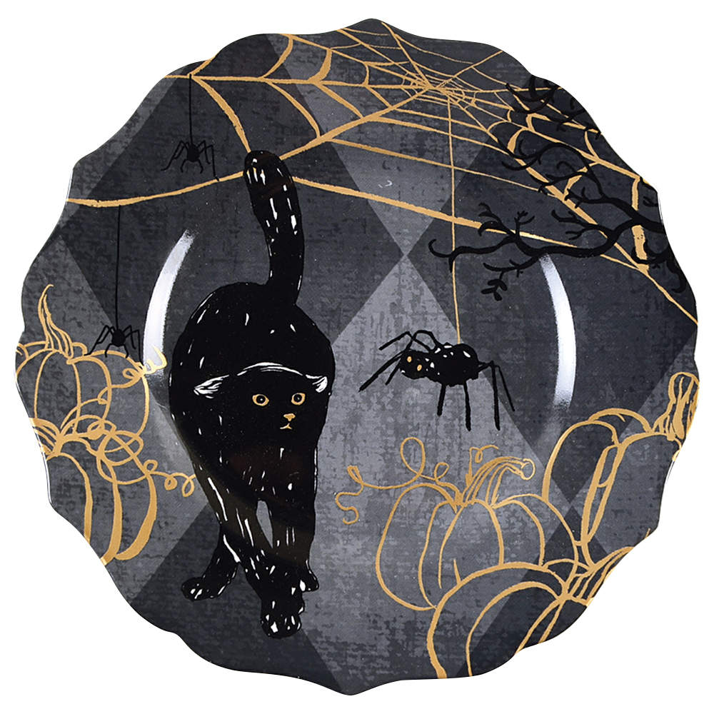 Scaredy Salad Plate by 222 Fifth (PTS)-1