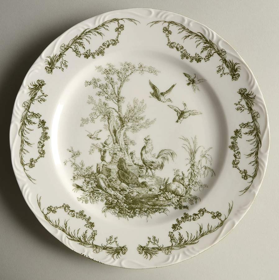AUV6 Dinner Plate by Aux Au Provence-1