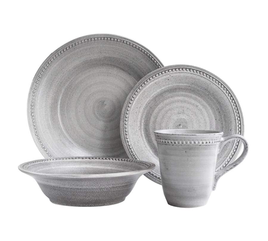 Stone Dinner Plate by American Atelier-1