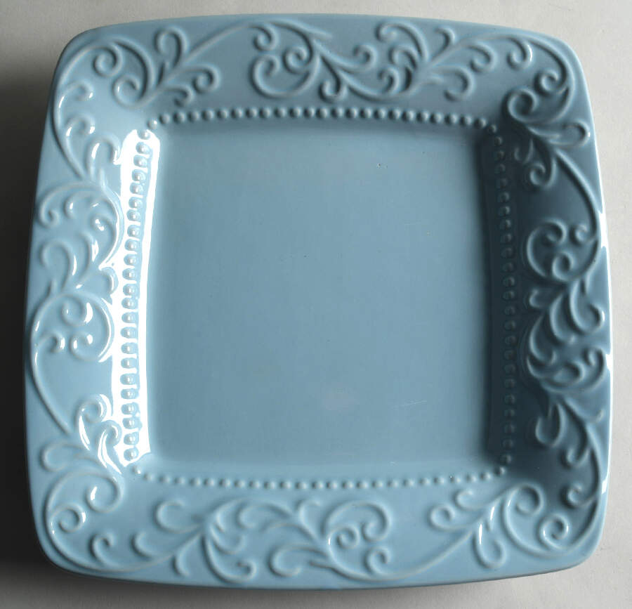 Brianna Blue Dinner Plate by American Atelier-1