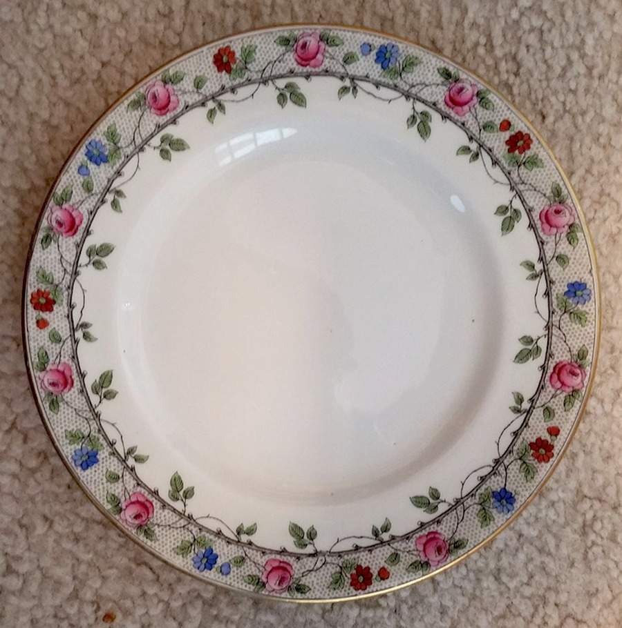 3258 Salad Plate by John  Aynsley & Sons-1