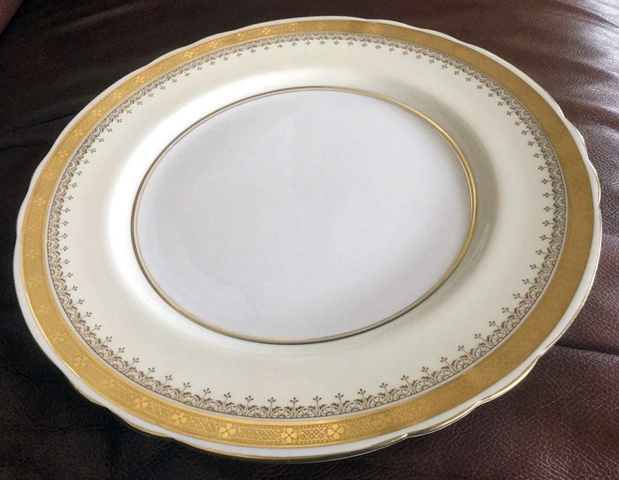 AYN309 Dinner Plate by John  Aynsley & Sons-1