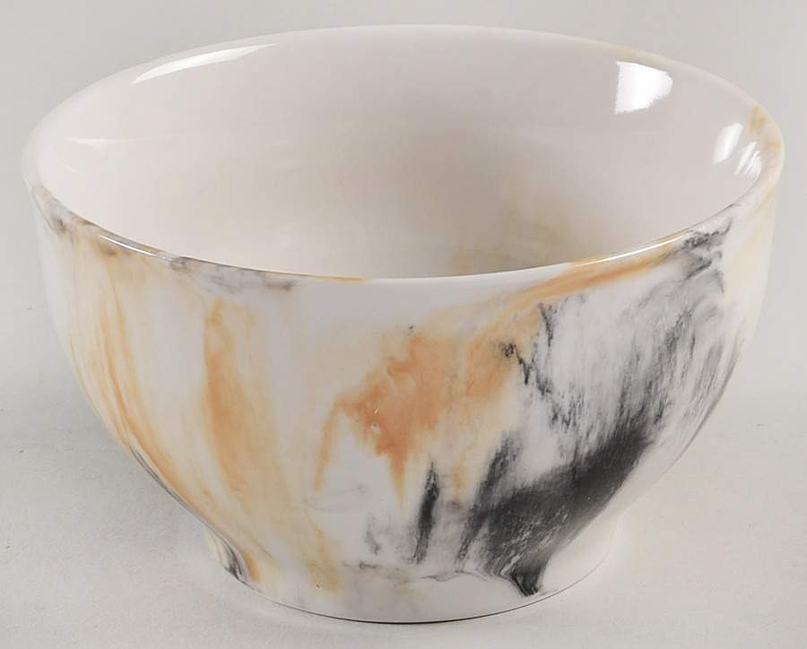 Marble Tortoise Gray Soup/Cereal Bowl by American Atelier-1