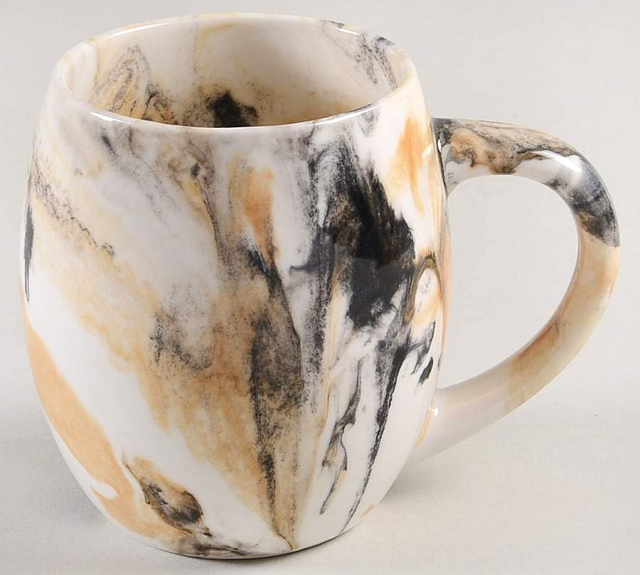 Marble Tortoise Gray Mug by American Atelier-1