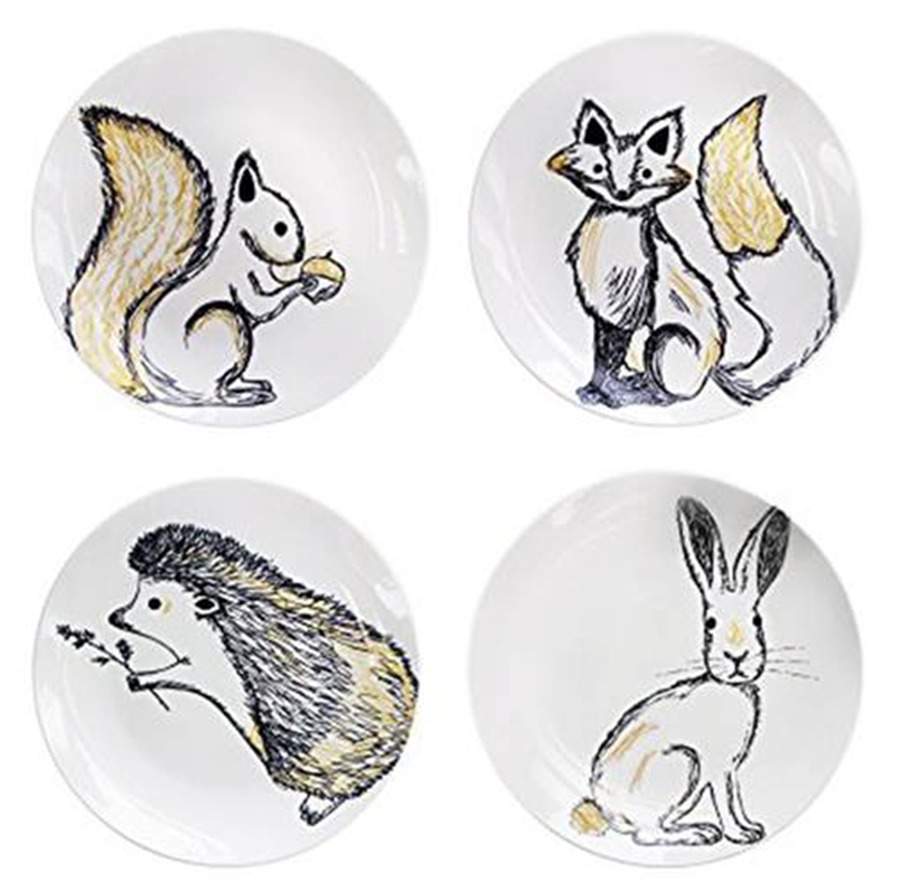 Woodland Salad Plate by American Atelier-1