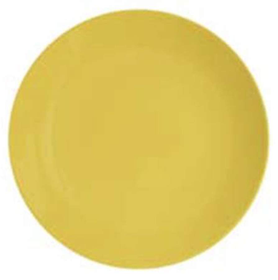 Bistro Yellow Dinner Plate by American Atelier-1