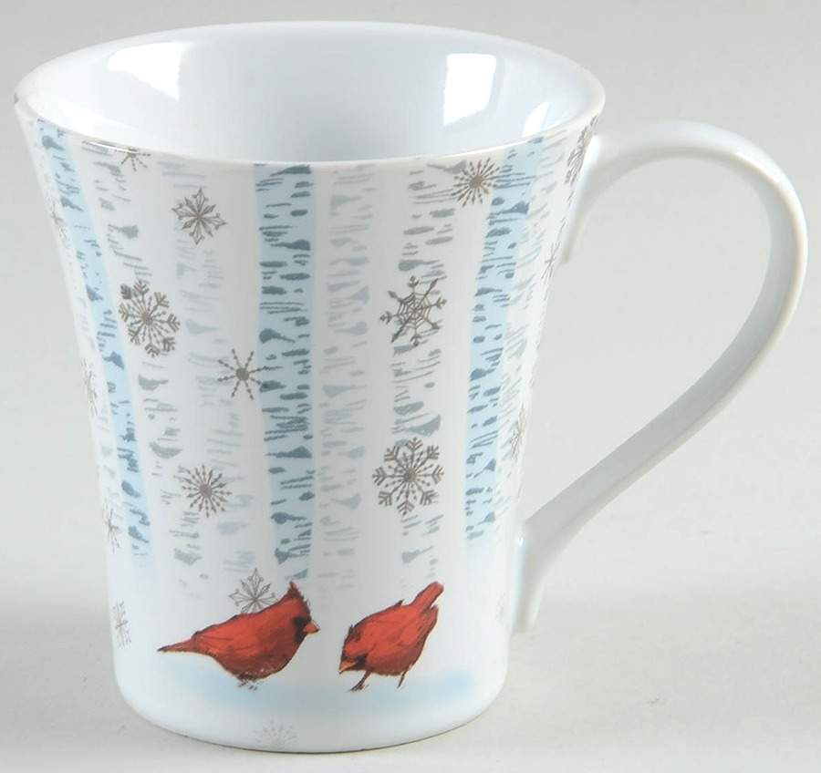 Cardinal in the Woods Mug by 222 Fifth (PTS)-1
