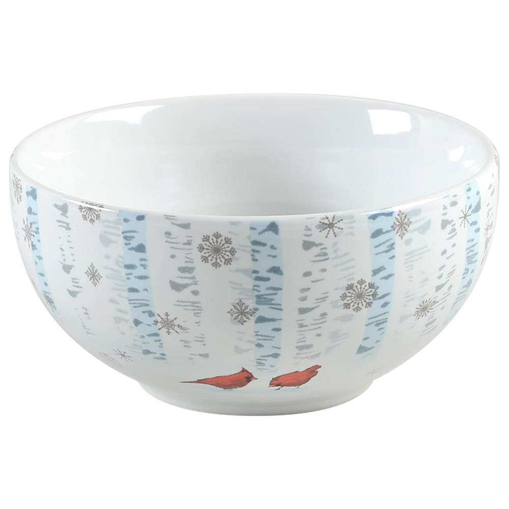 Cardinal in the Woods Soup/Cereal Bowl by 222 Fifth (PTS)-1