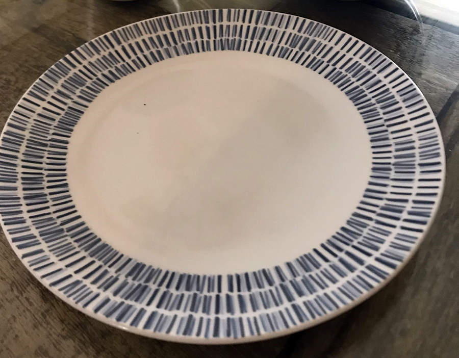 Rhythm Dinner Plate by American Atelier-1