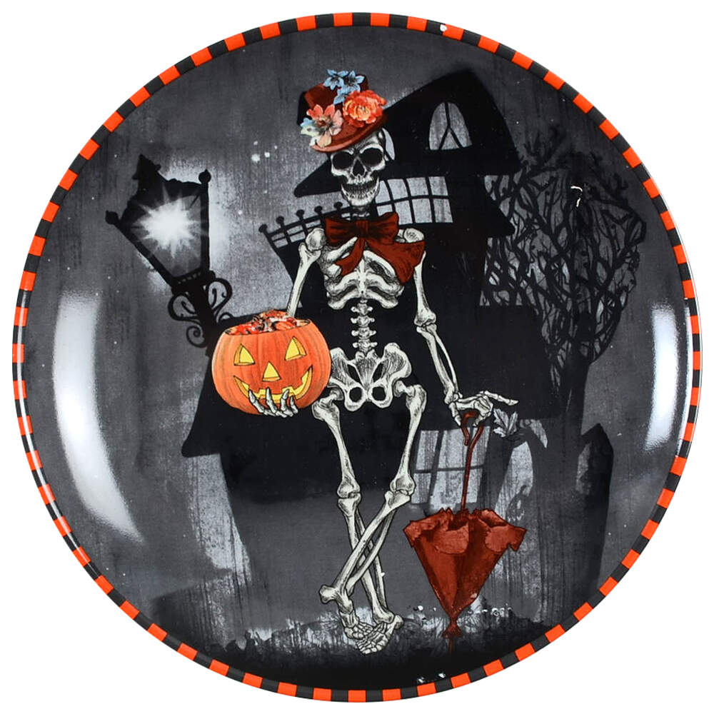 Skeleton Salad Plate by 222 Fifth (PTS)-1