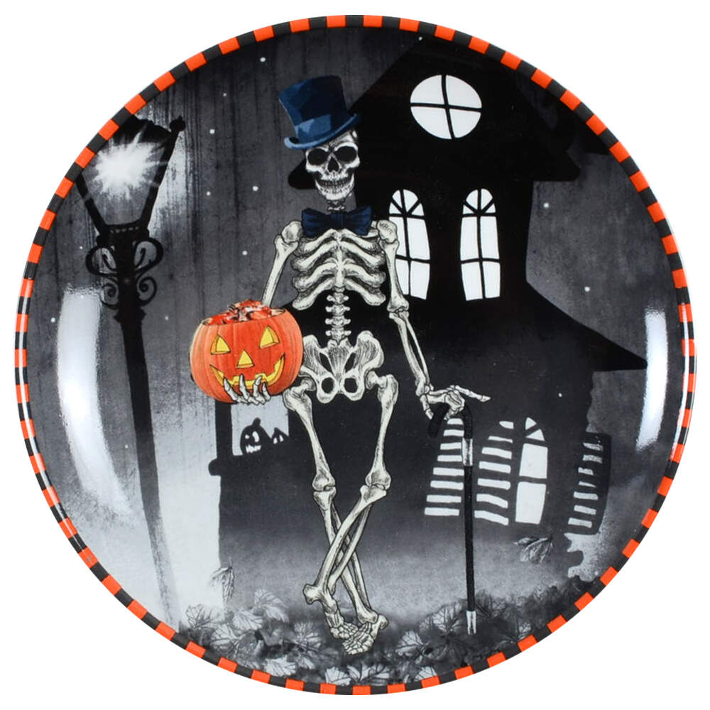 Skeleton Salad Plate by 222 Fifth (PTS)-1