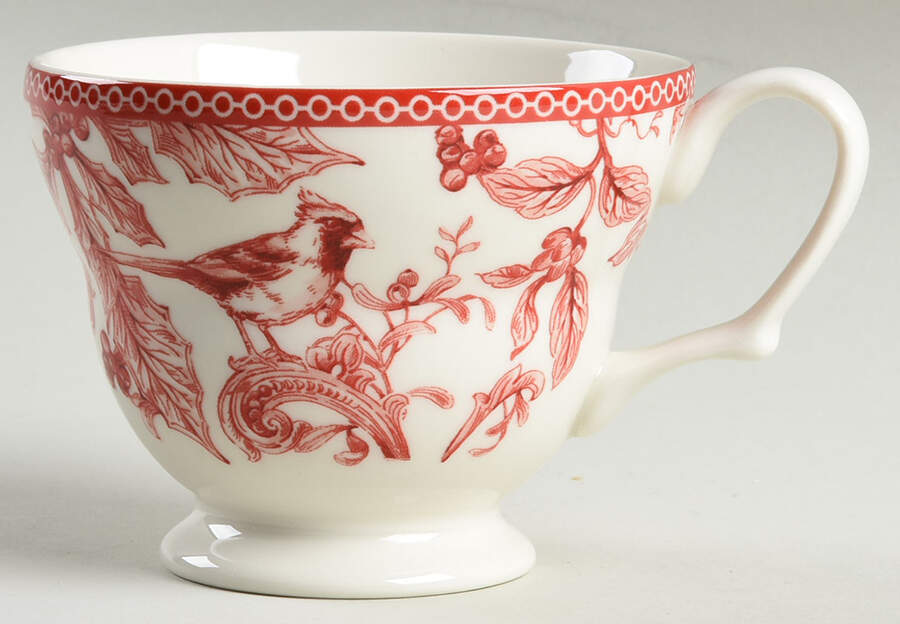 Christmas Lane Footed Cup by 222 Fifth (PTS)-1