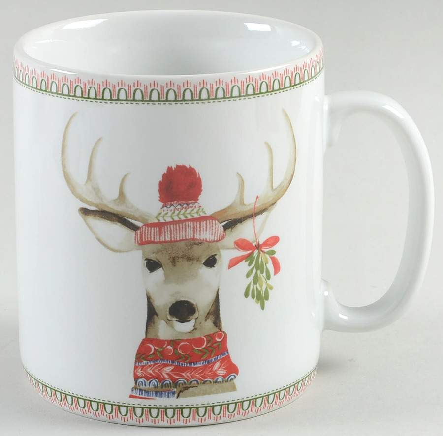 Winter Cheer Animal Jumbo Mug by 222 Fifth (PTS)-1