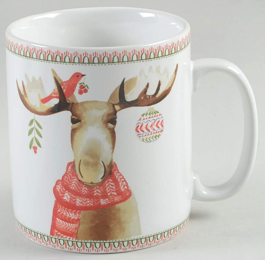 Winter Cheer Animal Jumbo Mug by 222 Fifth (PTS)-1