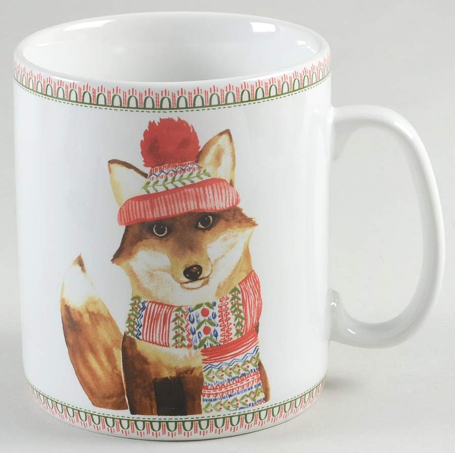 Winter Cheer Animal Jumbo Mug by 222 Fifth (PTS)-1