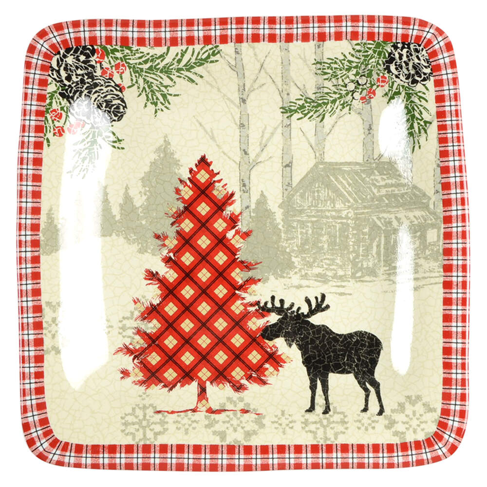 Bridgeton Lodge Square Salad Plate by 222 Fifth (PTS) | Replacements, Ltd.