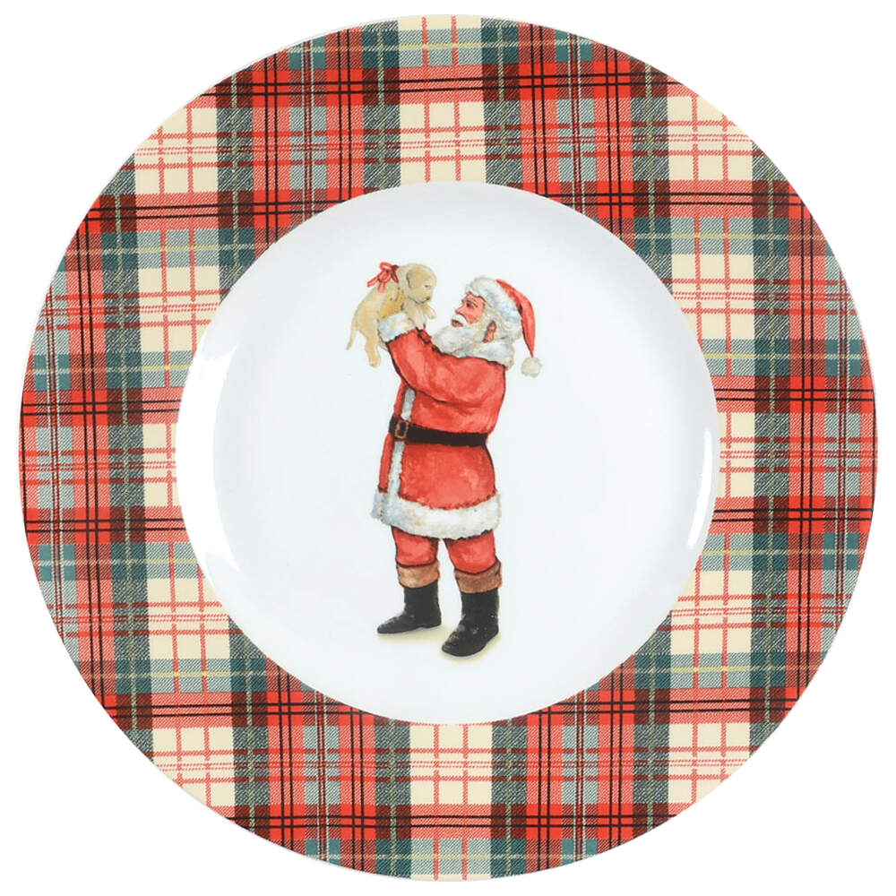 Night Before Christmas Salad Plate by 222 Fifth (PTS)-1