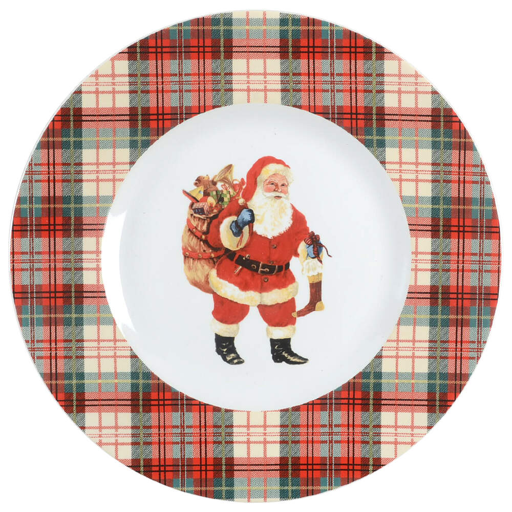 Night Before Christmas Salad Plate by 222 Fifth (PTS)-1