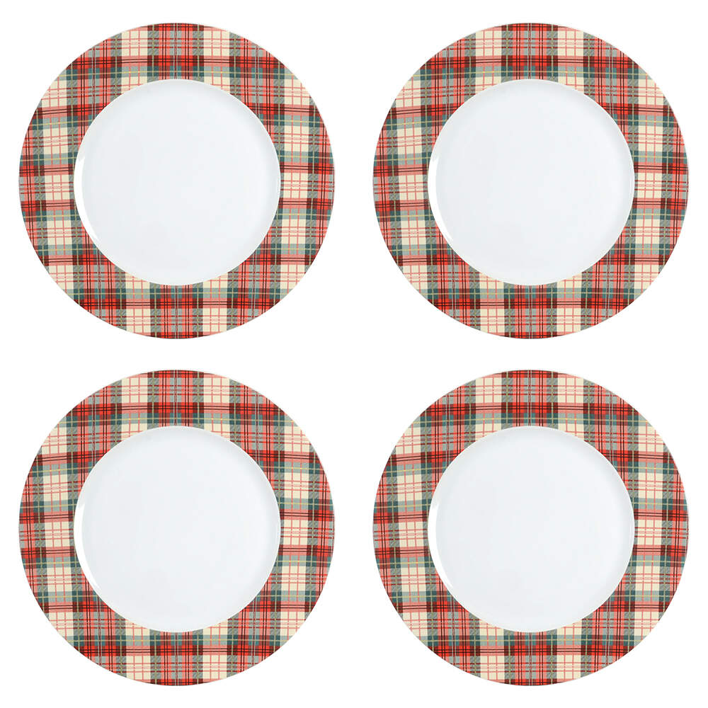 Night Before Christmas Dinner Plate - Set of 4 by 222 Fifth (PTS)-1