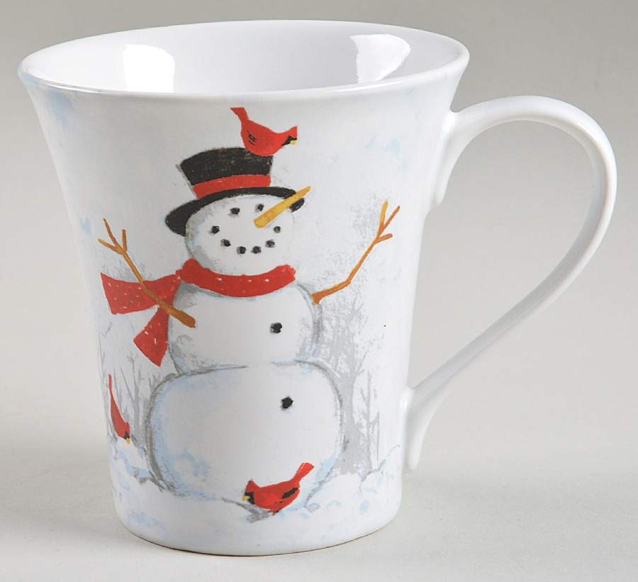 Winter Cheer Snowman Mug by 222 Fifth (PTS)-1