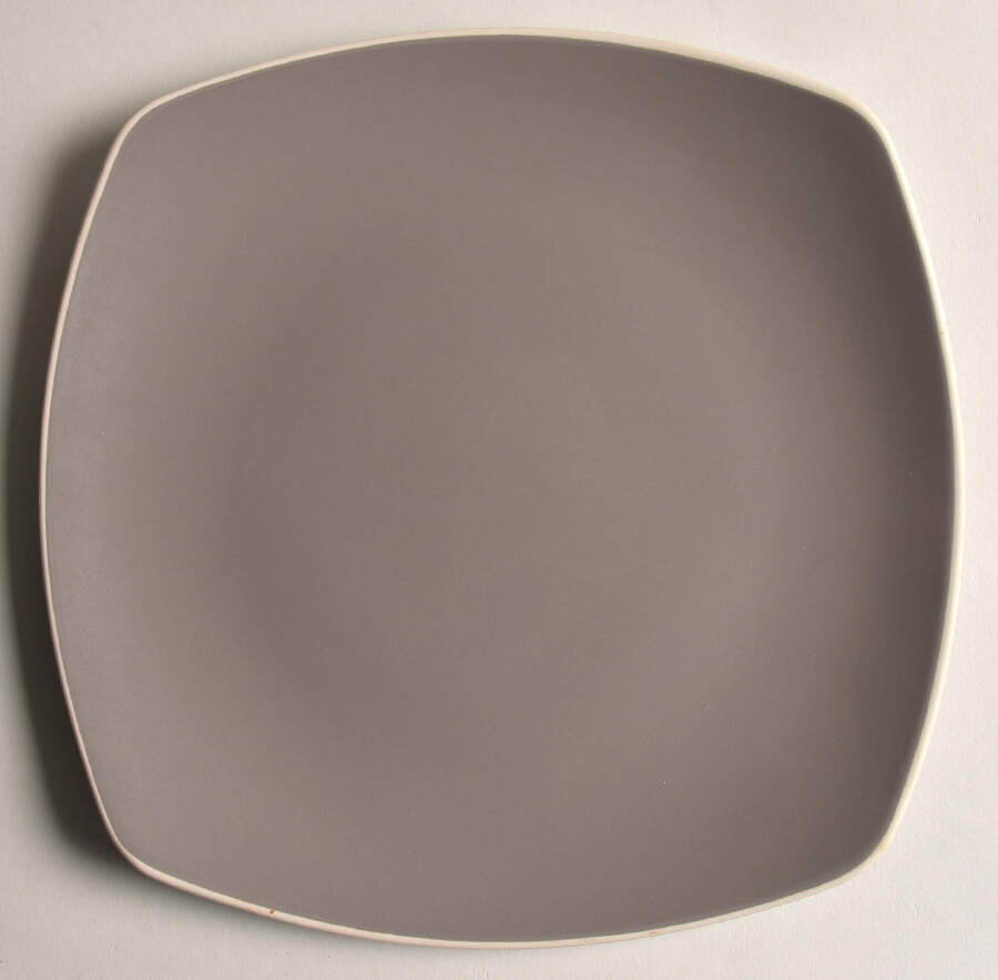 Edge Stone Grey Square Salad Plate by Artisanal Kitchen Supply (AKS)-1