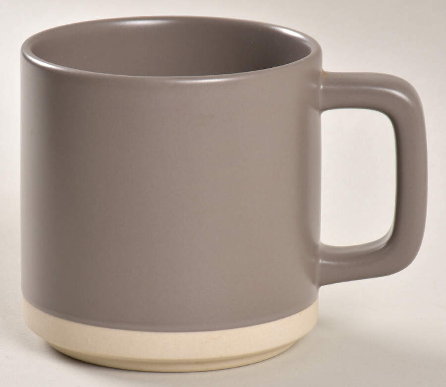 Edge Stone Grey Small Mug by Artisanal Kitchen Supply (AKS)-1